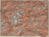 ST GOTTHARD area. Andermatt Engelberg Silenen Gadmen Ulrichen Disentis 1911 map