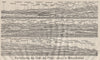 CRÊT DU PLAN PANORAMA at NEUCHÂTEL.Eiger Jungfrau Blümisalp Mont Blanc 1911 map