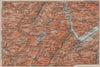 VAL D'ILLIEZ/DENT DU MIDI.Champéry Samoëns Avoriaz Morzinette Martigny 1911 map
