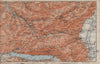THUR VALLEY.Säntis Toggenburg Wildhaus Alt St Johann Unterwasser Grabs 1913 map