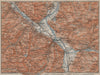 BAD RAGAZ. Malbun Flums Wangs Pizol Sargans Grusch Malans Maienfeld 1913 map