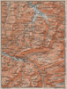 MUOTATHAL PRAGEL & SIHLTAL. Silbern Liedernen (Kaiserstock) Iberg 1913 old map