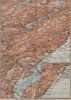JURA. Val-de-Travers Orbe Noiraigue Yverdon Grandson Môtiers Buttes 1913 map