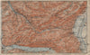 THUR VALLEY.Säntis Toggenburg Wildhaus Alt St Johann Unterwasser Grabs 1920 map
