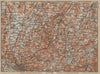PAYS DE VAUD North. Lausanne Moudon Romont Jorat Moudon Echallens 1920 old map