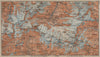 ZERMATT ENVIRONS. Breuil-Cervinia Matterhorn Tournanche Monte Rosa 1920 map