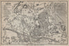 COIRE / CHUR. Chur. town city stadtplan. Switzerland Suisse Schweiz 1920 map