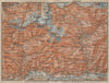 VAL MASINO/BREGAGLIA ALPS. Disgrazia Caspoggio Tellina Malenco Sondrio 1920 map