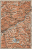 LOWER ENGADINE VALLEY. Scuol-Martinsbruck/Martina Schleins Remiis 1920 old map