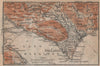 PALLANZA ENVIRONS. Verbania. Intra Unchio. Italy mappa. BAEDEKER 1920 old