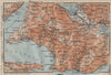 THE RIGI. Lowerz Arth Gersau Küssnacht. Topo-map. Switzerland Schweiz 1922