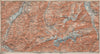 ENGELBERG ENVIRONS. Uri/Urner Alps Titlis Blackenstock Sarnen Altorf 1922 map