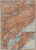 JURA. Val-de-Travers Orbe Noiraigue Yverdon Grandson Môtiers Buttes 1922 map