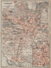 LAUSANNE. town city stadtplan. Switzerland Suisse Schweiz carte karte 1922 map