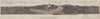 EGGISHORN PANORAMA Aletschhorn Glacier Nesthorn Mont Blanc Leone Eiger 1922 map