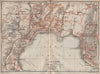 LUGANO. town city stadtplan. Switzerland Suisse Schweiz carte karte 1922 map