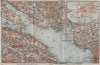 LAKE CONSTANCE inset LINDAU. Konstanz St Gallen Bregenz. Topo-map 1928 old