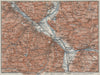 BAD RAGAZ. Malbun Flums Wangs Pizol Sargans Grusch Malans Maienfeld 1928 map