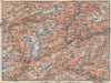 ST GOTTHARD area. Andermatt Engelberg Silenen Gadmen Ulrichen Disentis 1928 map