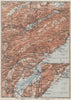 JURA. Val-de-Travers Orbe Noiraigue Yverdon Grandson Môtiers Buttes 1928 map