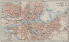 GENEVA GENÈVE GENF. town city stadtplan. Switzerland Suisse Schweiz 1928 map