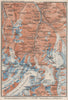 VAL D'AROLLA. Evolène Hérens Mont Collon Tête Blanche Aiguilles Rouges 1928 map
