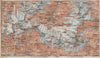 ZERMATT ENVIRONS. Breuil-Cervinia Matterhorn Tournanche Monte Rosa 1928 map