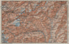 SIMPLON PASS & VAL ANTIGORIO. Thermen Val Divedro Crodo Agaro Topo-map 1928