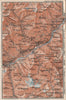LOWER ENGADINE VALLEY. Scuol-Martinsbruck/Martina Schleins Remiis 1928 old map
