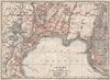 LUGANO. town city stadtplan. Switzerland Suisse Schweiz carte karte 1928 map