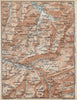 MUOTATHAL PRAGEL & SIHLTAL. Silbern Liedernen (Kaiserstock) Iberg 1938 old map