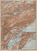 JURA. Val-de-Travers Orbe Noiraigue Yverdon Grandson Môtiers Buttes 1938 map