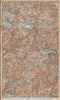 HAUTE SAVOIE Samoëns Megève St Gervais Houches Flaine Les Gets Morzine 1938 map