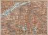 Area south of SION. Verbier Riddes Nendaz Veysonnaz Hérens Entremont 1938 map
