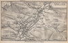 DAVOS PLATZ / DAVOS DORF. town city plan. Switzerland Suisse Schweiz 1938 map