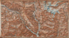 MONTE DI SOBRIO LEVENTINA BLENIO TICINO. San Bernardino Olivone Faido 1938 map
