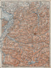 VORARLBERG & BREGENZER WALD. Bludenz St Anton Zürs Lech See Ischgl 1923 map