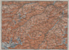 SAMNAUNGRUPPE VERWALLGRUPPE Paznauntal Oberinntal St Anton Ischgl 1923 old map