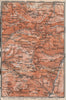 SCHLERN-ROSENGARTEN GROUP. Sciliar-Catinaccio Südtirol Welschnofen 1923 map