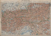 EASTERN ALPS. OSTALPEN topo-map. Austria Österreich Italy Tirol Tyrol 1927