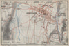 OBERSTDORF town city stadtplan. Bayern Bavaria Germany Deutschland 1927 map