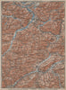 Ammergauer & Lechtaler Alpen. Oberinntal. Fussen Imst Reutte. Tirol 1927 map