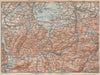 CHIEMSEE, CHIEMGAU & environs. Kufstein Traunstein Lofer Kössen karte 1927 map