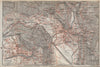 MERANO / MERAN environs Scena Plars di Sopra Marlengo Lagundo Parcines 1927 map