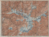 ORTLER ALPS. Ortler Alpen Ortles-Cevedale Bormio Solda Santa Caterina 1927 map