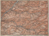 VAL GARDENA/GRÖDEN Klausen/Chiusa St Ulrich S Christina Selva Südtirol 1927 map
