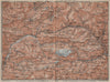 LADIN VALLEYS. Marmolada Arabba/Rèba Fascia Fodóm Mëisules Ciampedèl 1927 map
