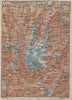 GLOCKNERGRUPPE. HOHE TAUERN. UNTERPINZGAU. Kaprun Matrei Grossdorf 1927 map