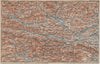 CARINTHIAN ALPS Lienz Villach Triglav Lake Bled Austria Italy Slovenia 1927 map