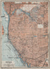 BUFFALO antique town city plan. New York State. BAEDEKER 1909 old map